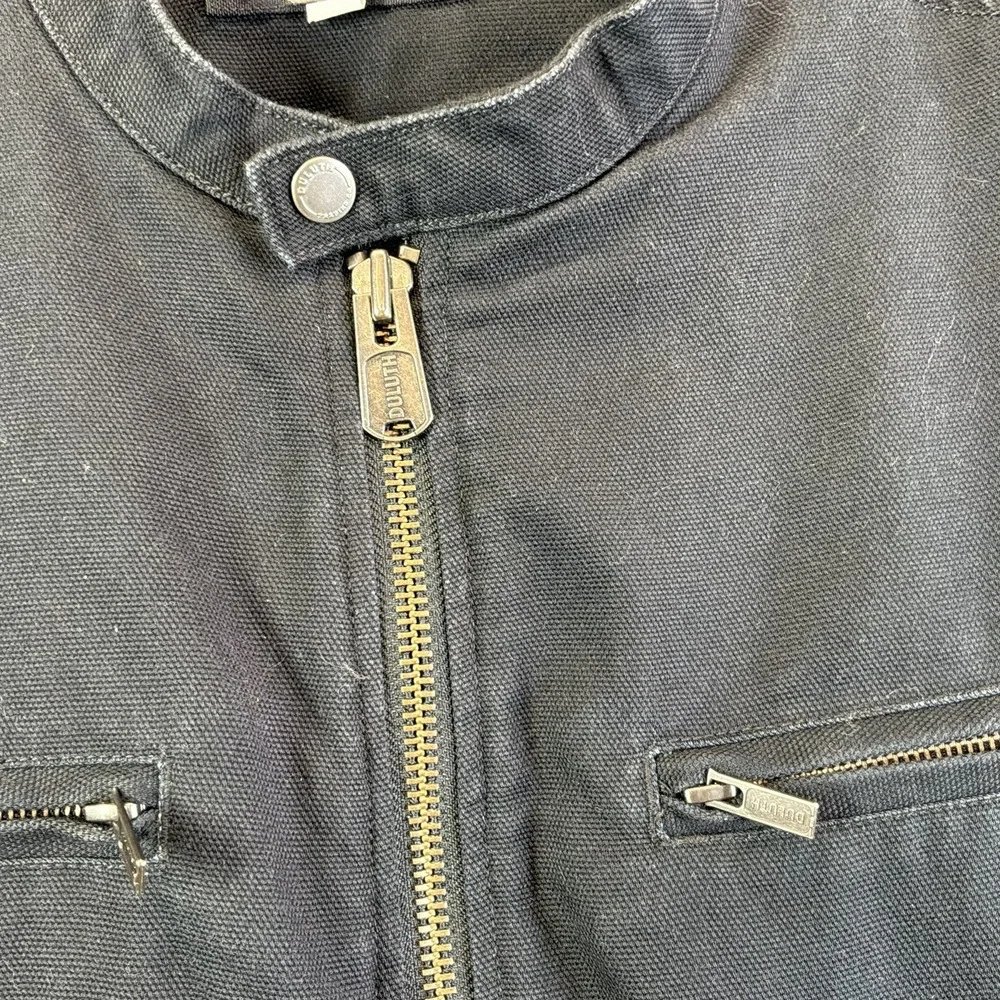 Duluth Trading Co. Men's Black Canvas Fire Hose Work‎ Jacket – Size XLT